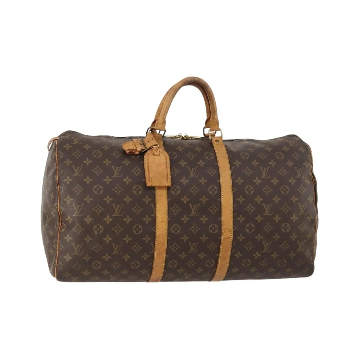 Louis Vuitton Keepall Monogram Canvas, Brown, Canvas, Travel Bag