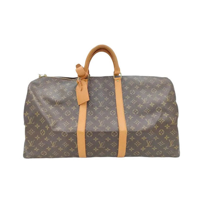 Louis Vuitton Keepall Monogram Canvas, Brown, Canvas, Travel Bag