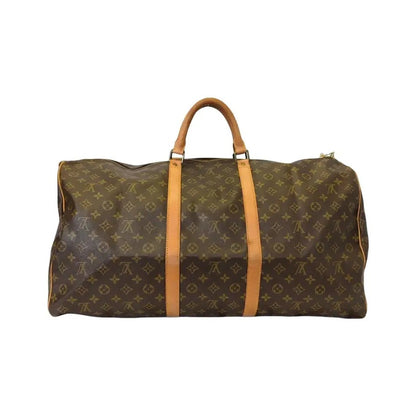 Louis Vuitton Keepall Monogram Canvas, Brown, Canvas, Travel Bag