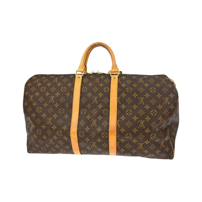 Louis Vuitton Keepall Monogram Canvas, Brown, Canvas, Travel Bag