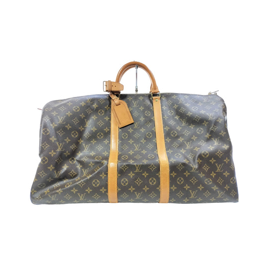 Louis Vuitton Keepall Monogram Canvas, Brown, Canvas, Travel Bag