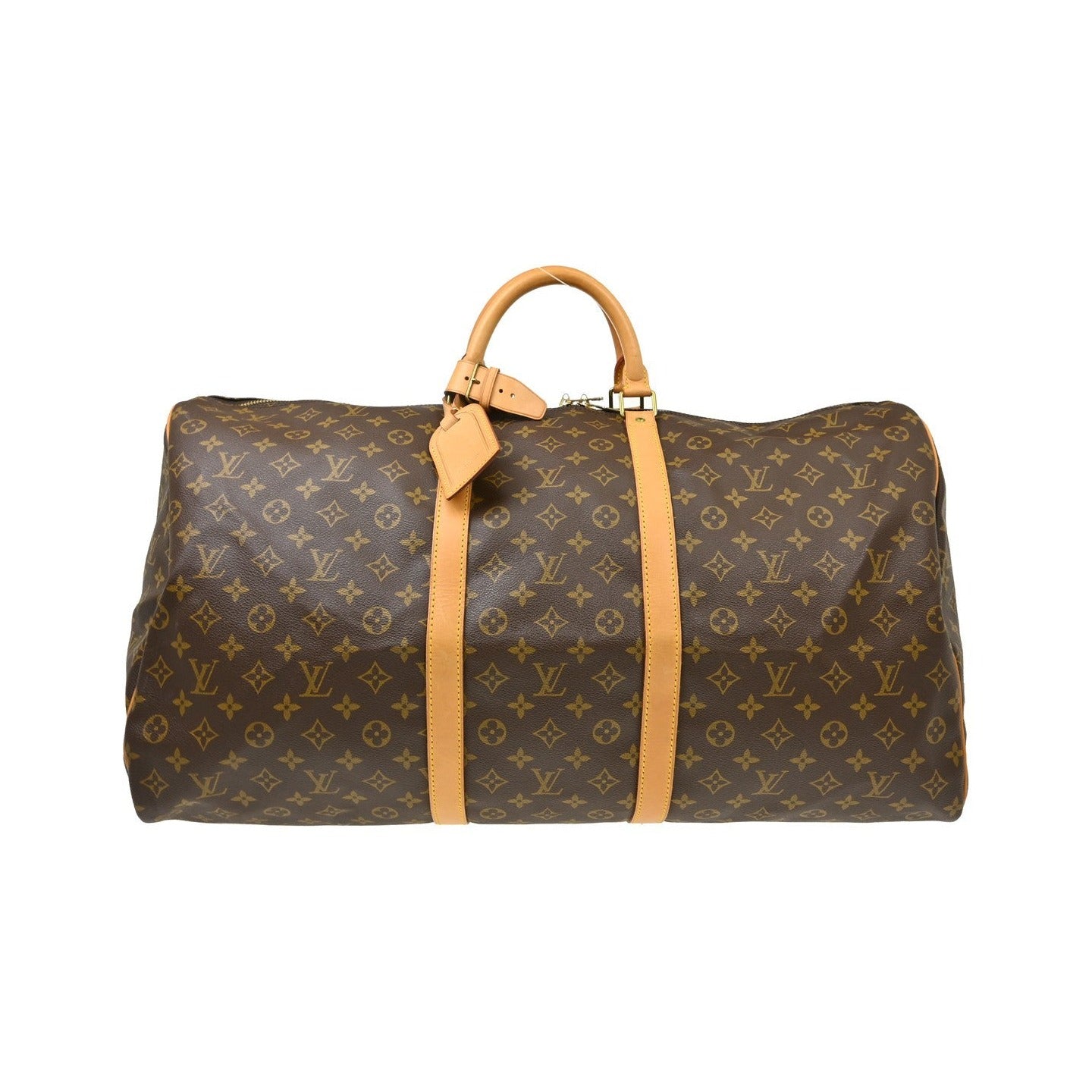 Louis Vuitton Keepall Monogram Canvas, Brown, Canvas, Travel Bag