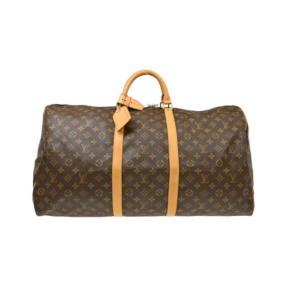 Louis Vuitton Keepall Monogram Canvas, Brown, Canvas, Travel Bag