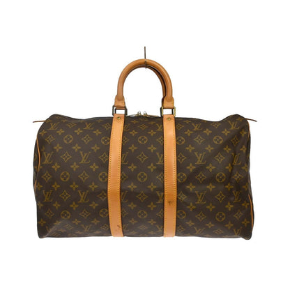 Louis Vuitton Keepall Monogram Canvas, Brown, Canvas, Travel Bag