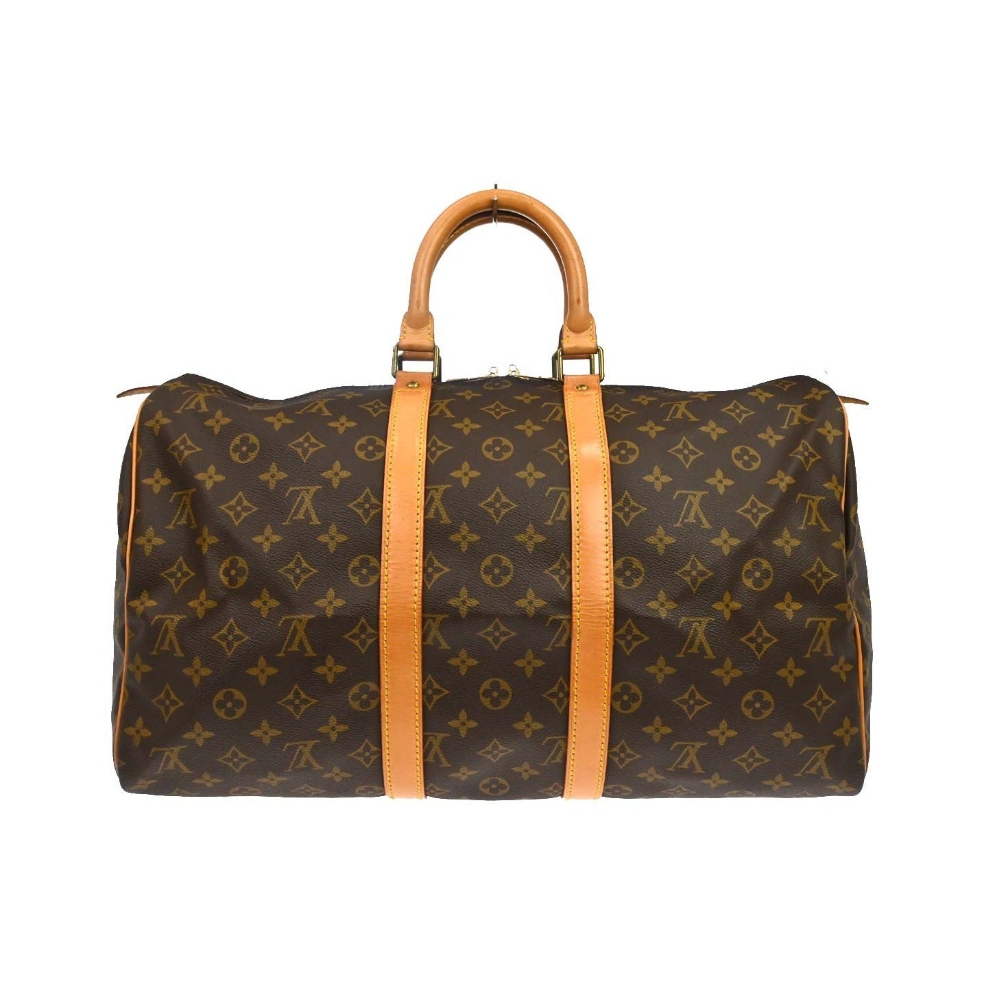 Louis Vuitton Keepall Monogram Canvas, Brown, Canvas, Travel Bag