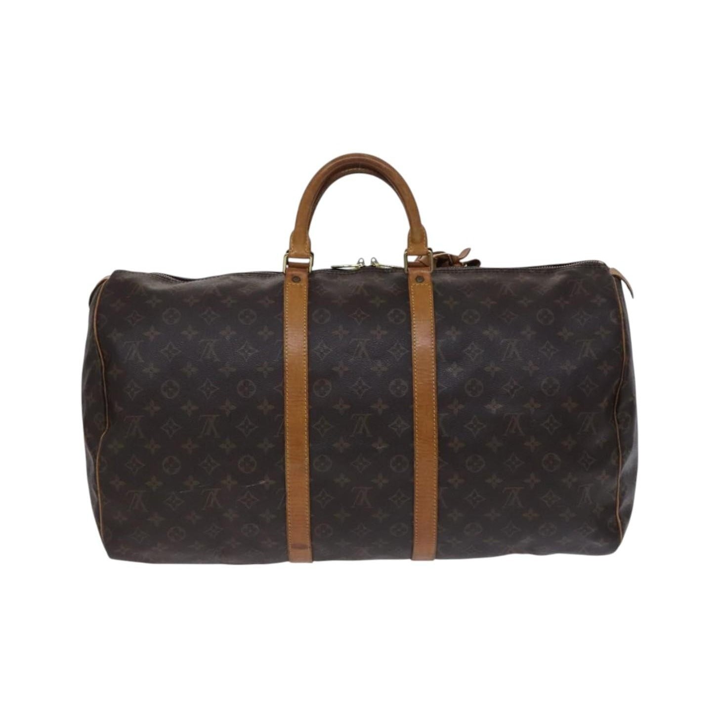 Louis Vuitton Keepall Monogram Canvas, Brown, Canvas, Travel Bag
