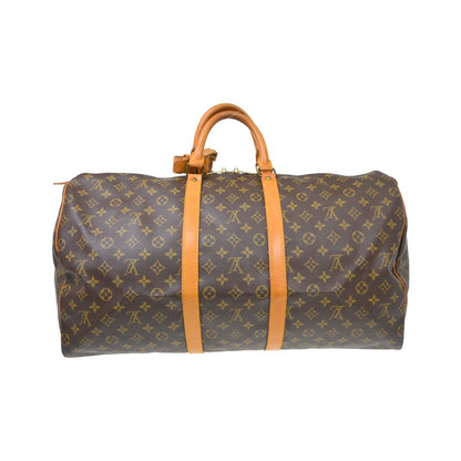 Louis Vuitton Keepall Monogram Canvas, Brown, Canvas, Travel Bag