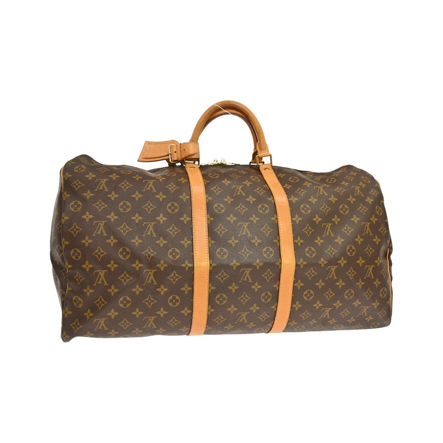 Louis Vuitton Keepall Monogram Canvas, Brown, Canvas, Travel Bag