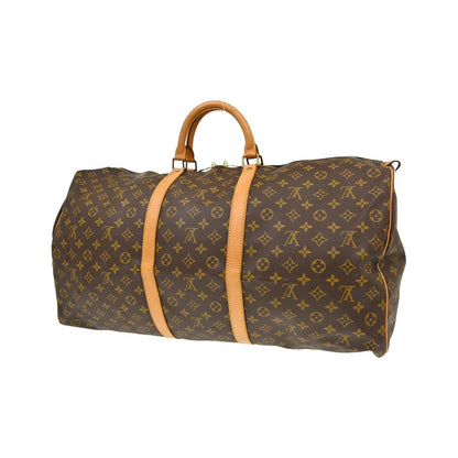 Louis Vuitton Keepall Monogram Canvas, Brown, Canvas, Travel Bag