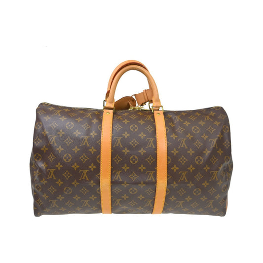 Louis Vuitton Keepall Monogram Canvas, Brown, Canvas, Travel Bag