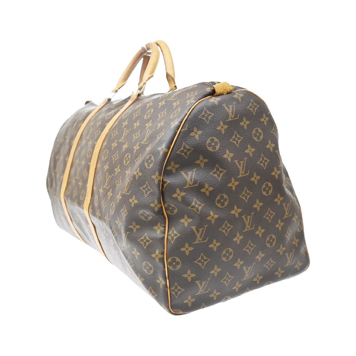 Louis Vuitton Keepall Monogram Canvas, Brown, Canvas, Travel Bag