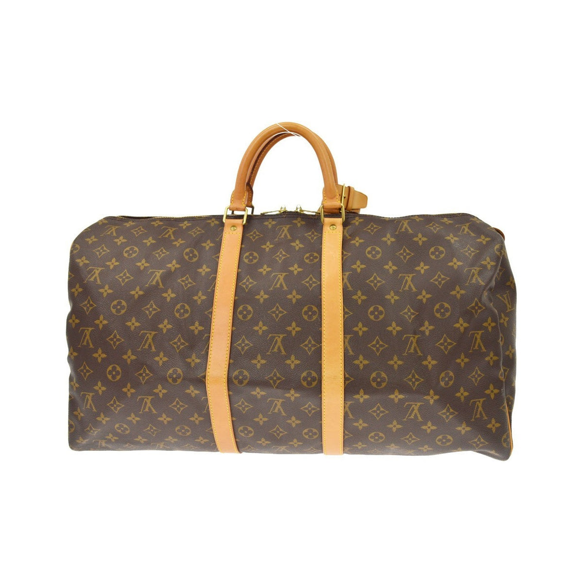 Louis Vuitton Keepall Monogram Canvas, Brown, Canvas, Travel Bag