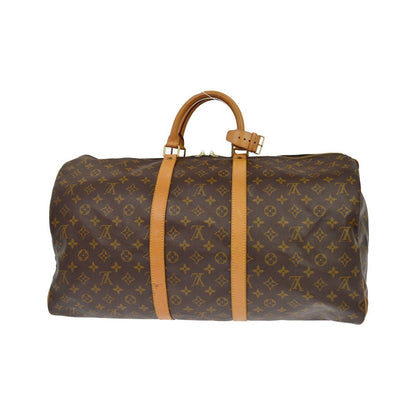 Louis Vuitton Keepall Monogram Canvas, Brown, Canvas, Travel Bag