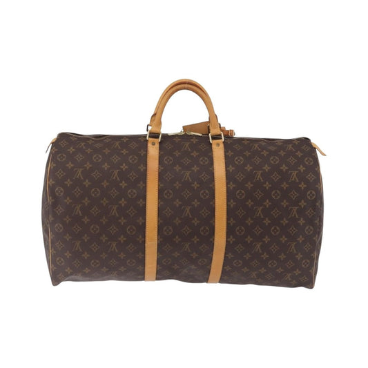 Louis Vuitton Keepall Monogram Canvas, Brown, Canvas, Travel Bag