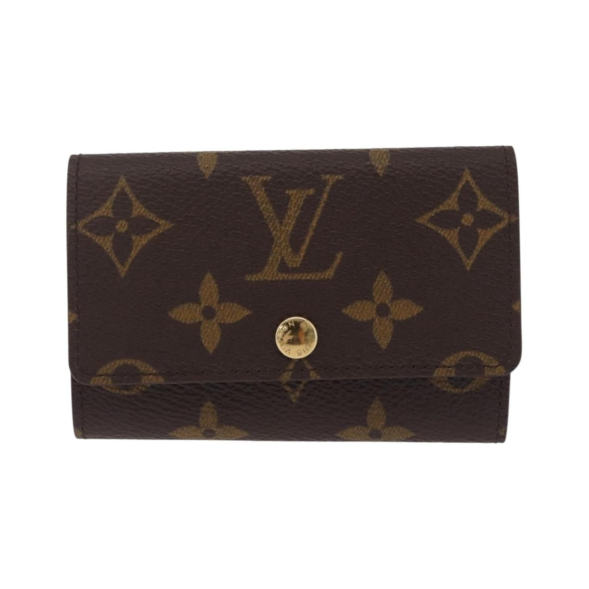Louis Vuitton Key Case Monogram Canvas, Brown, Canvas, Wallet