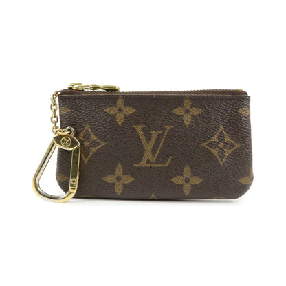 Louis Vuitton Key Monogram Canvas, Brown, Canvas, Clutch