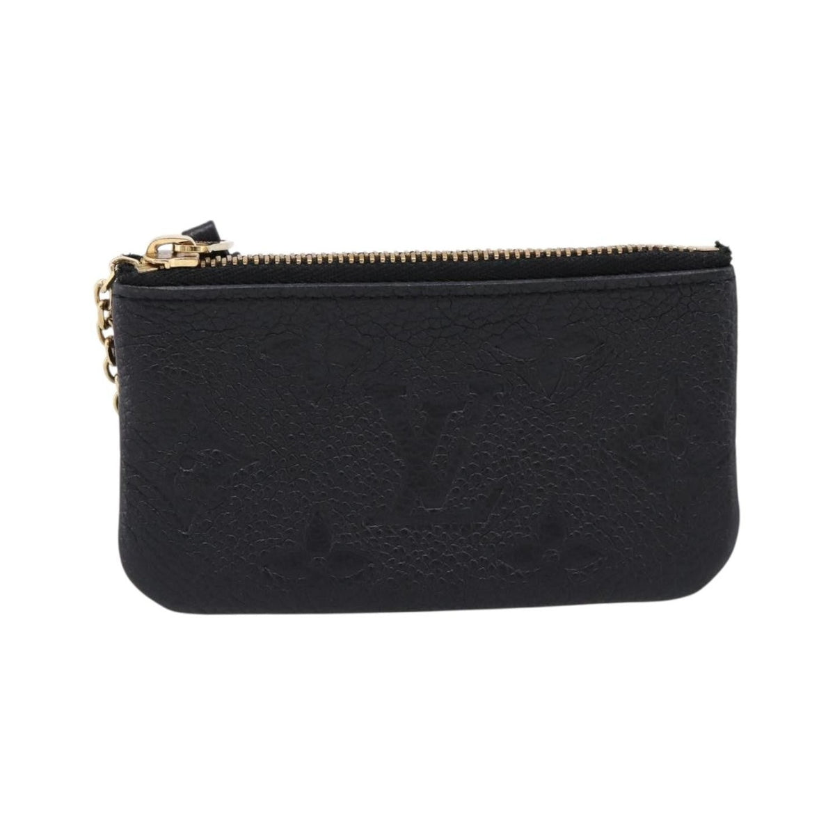 Louis Vuitton Key Monogram Empreinte Leather, Black, Leather, Clutch
