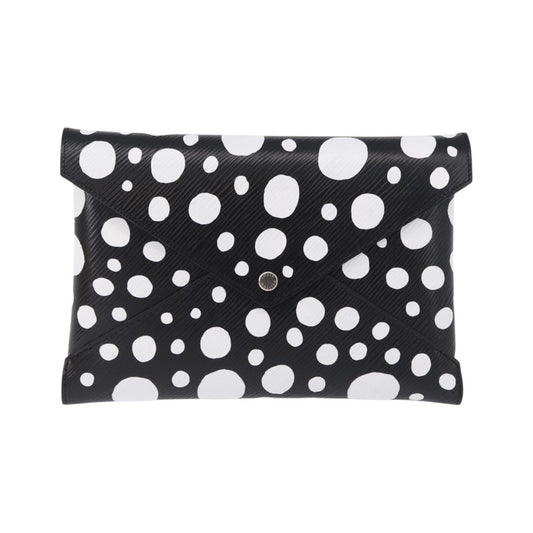Louis Vuitton Kirigami Pochette Set Yayoi Kusama Infinity Dots Epi Leather, Black, Leather, Clutch
