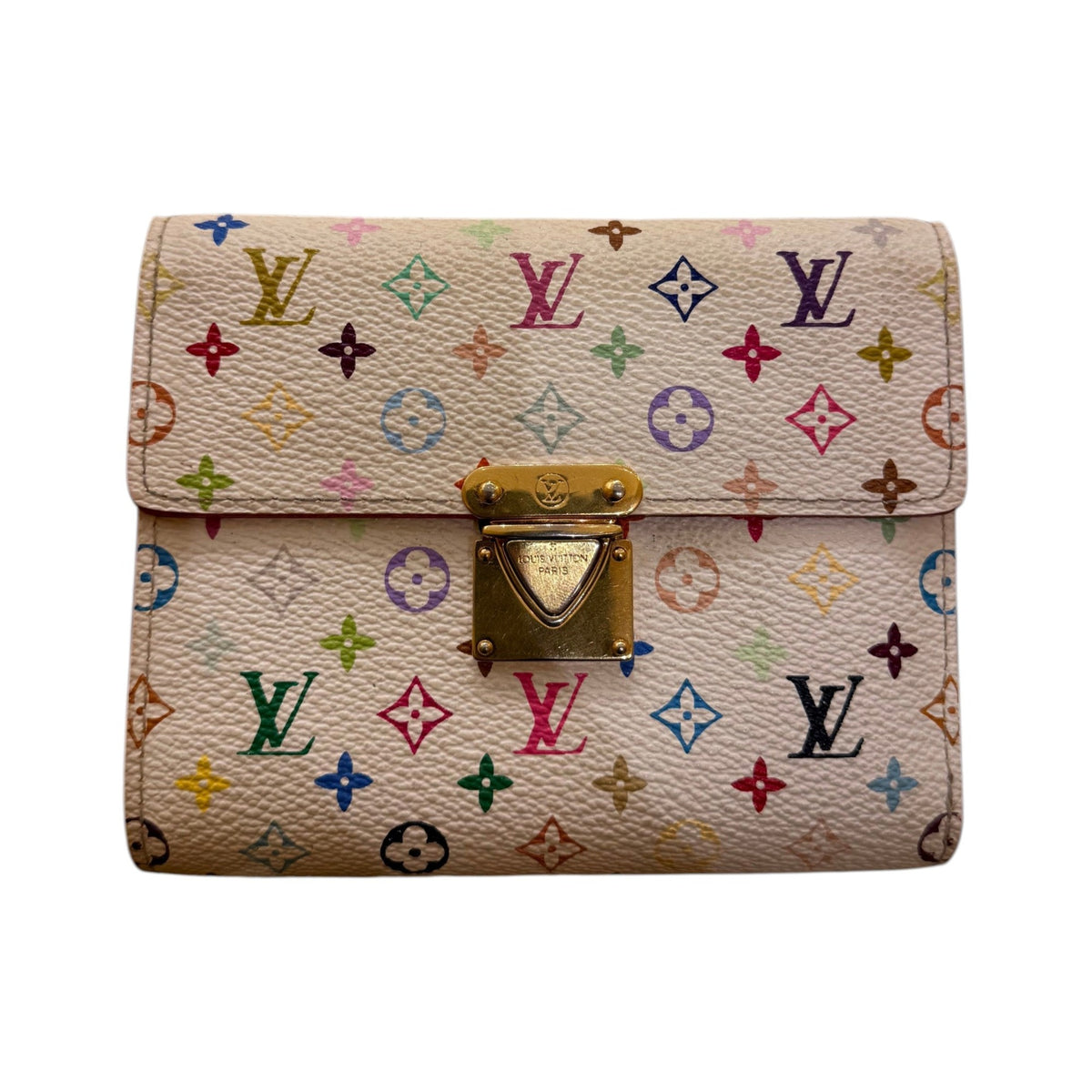 Louis Vuitton Koala Monogram Multicolor, Multicolour, Canvas, Wallet