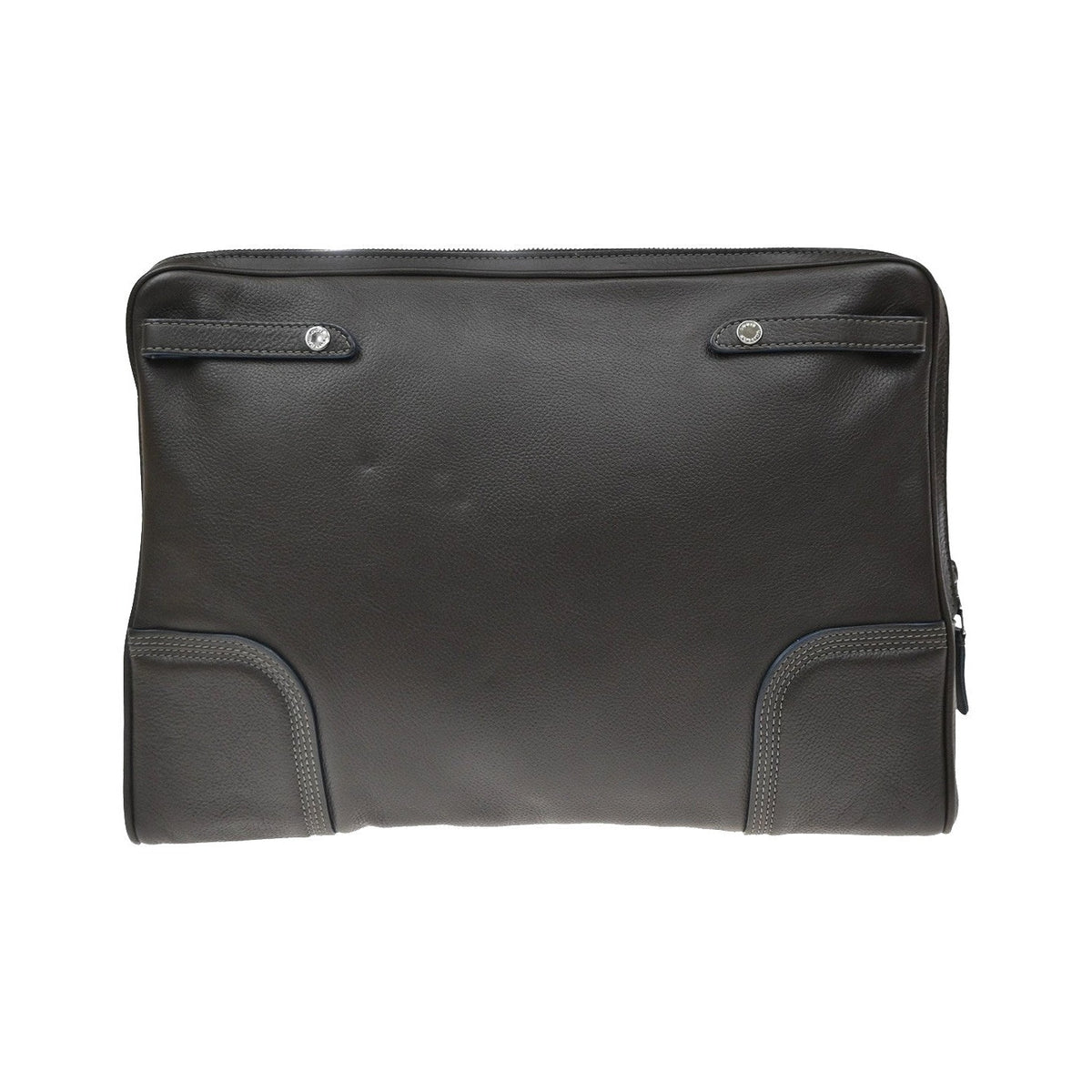 Louis Vuitton Laptop Sleeve Leather, Brown, Leather, Briefcase