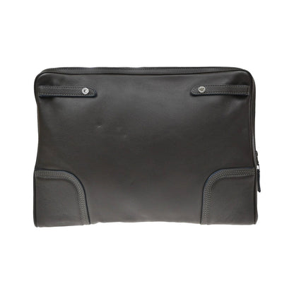 Louis Vuitton Laptop Sleeve Leather, Brown, Leather, Briefcase