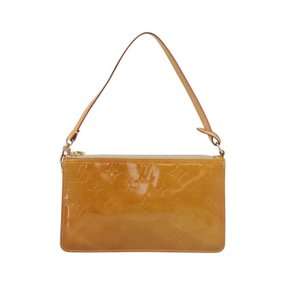 Louis Vuitton Lexington Pochette Patent Leather, Beige, Patent Leather, Clutch