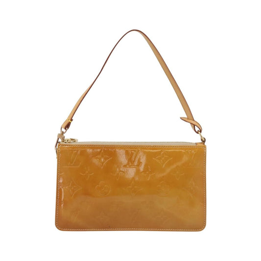 Louis Vuitton Lexington Pochette Patent Leather, Beige, Patent Leather, Clutch