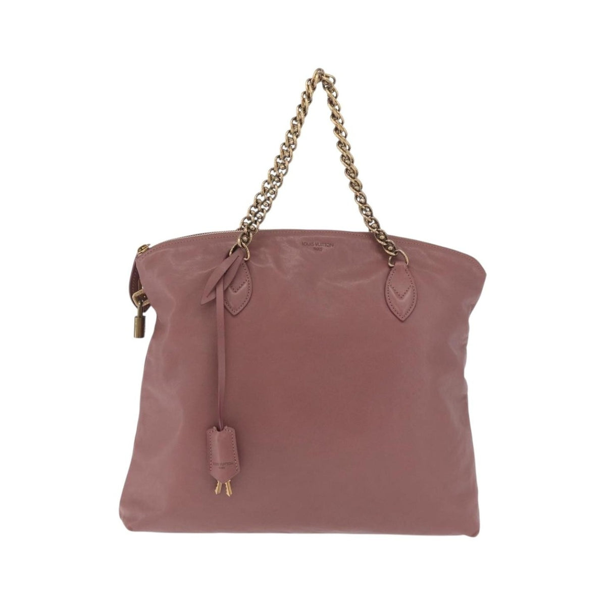 Louis Vuitton Lockit Chain Boudoir Leather, Pink, Leather, Handbag