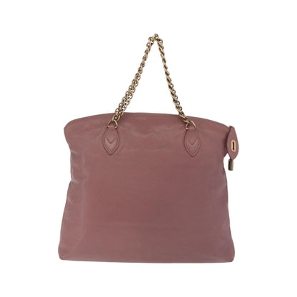 Louis Vuitton Lockit Chain Boudoir Leather, Pink, Leather, Handbag