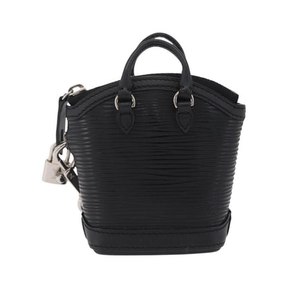 Louis Vuitton Lockit Epi Leather, Black, Leather, Handbag