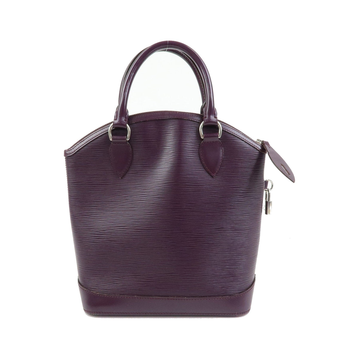 Louis Vuitton Lockit Epi Leather, Purple, Leather, Handbag