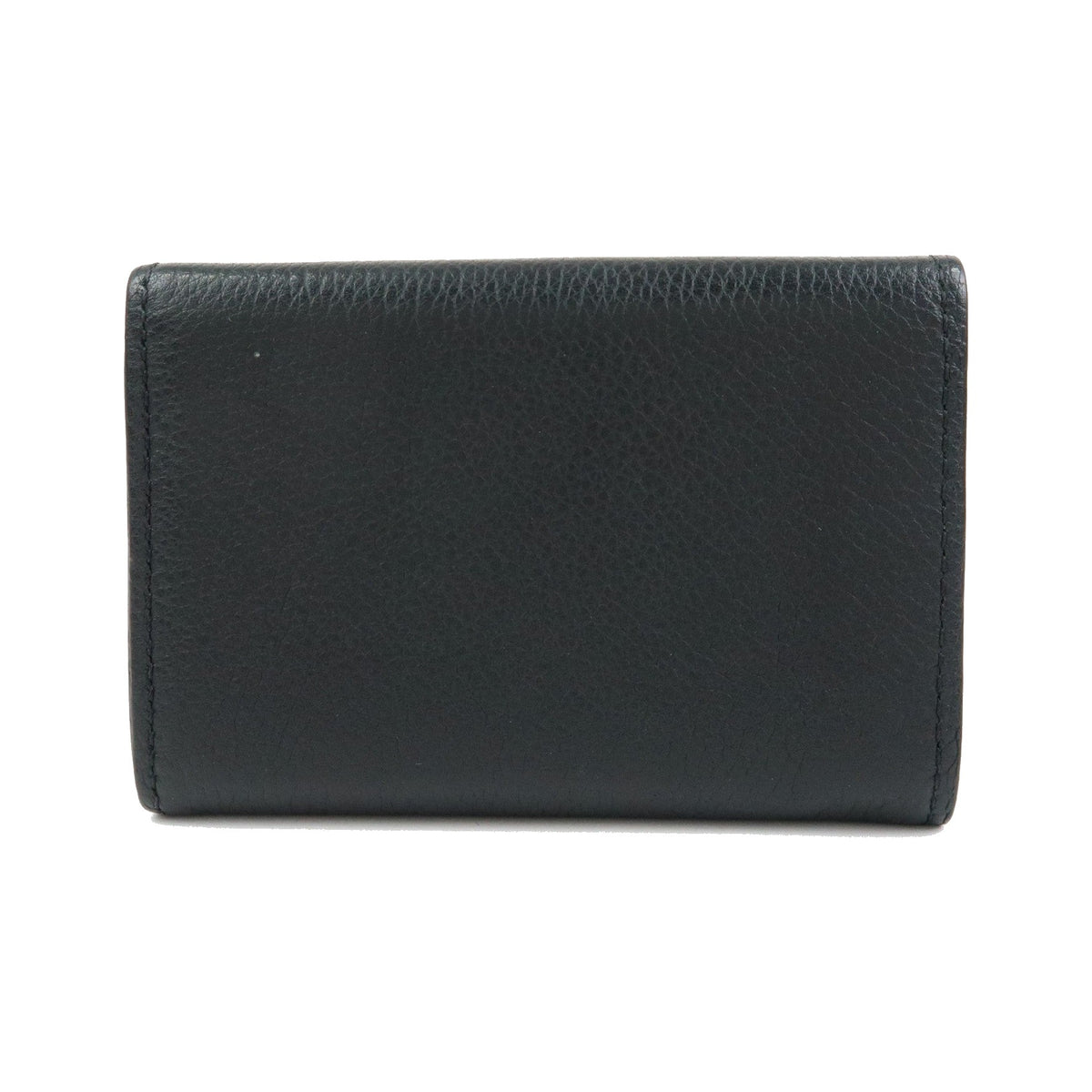Louis Vuitton Lockmini Leather, Black, Leather, Wallet