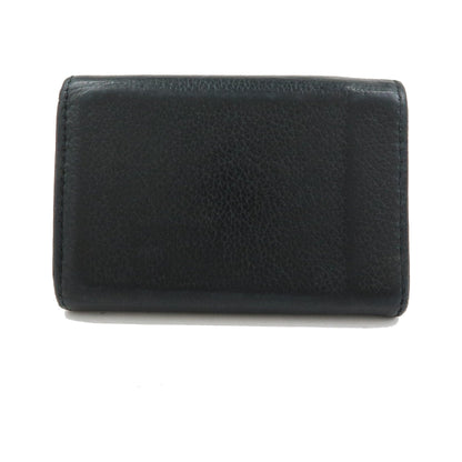 Louis Vuitton Lockmini Leather, Black, Leather, Wallet