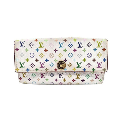 Louis Vuitton Long Murakami Monogramme Multicolor, Multicolour, Canvas, Wallet