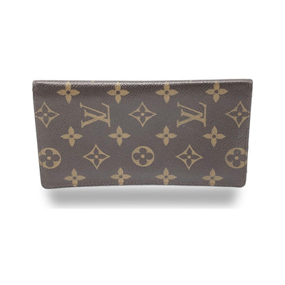 Louis Vuitton Long Wallet Bifold monogram canvas, Brown, Canvas, Wallet