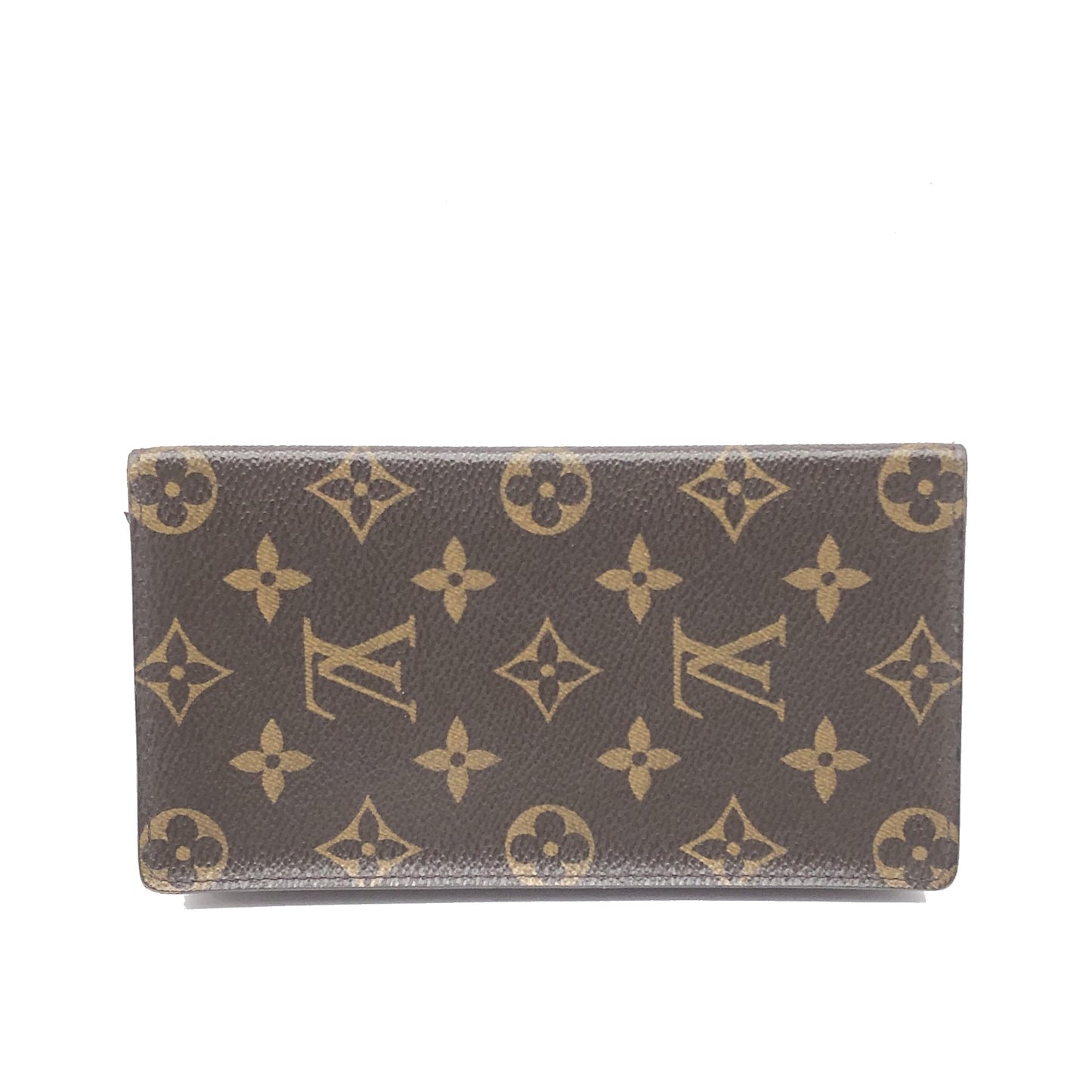 Louis Vuitton Long Wallet Bifold monogram canvas, Brown, Canvas, Wallet