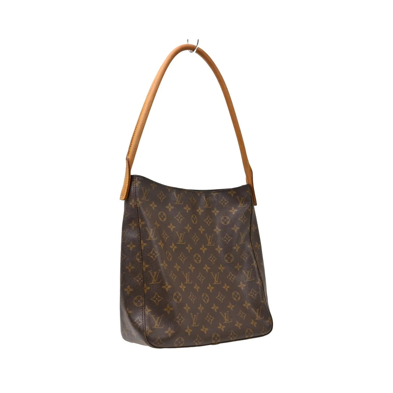 Louis Vuitton Loop Hobo Canvas, Brown, Canvas, Shoulder Bag