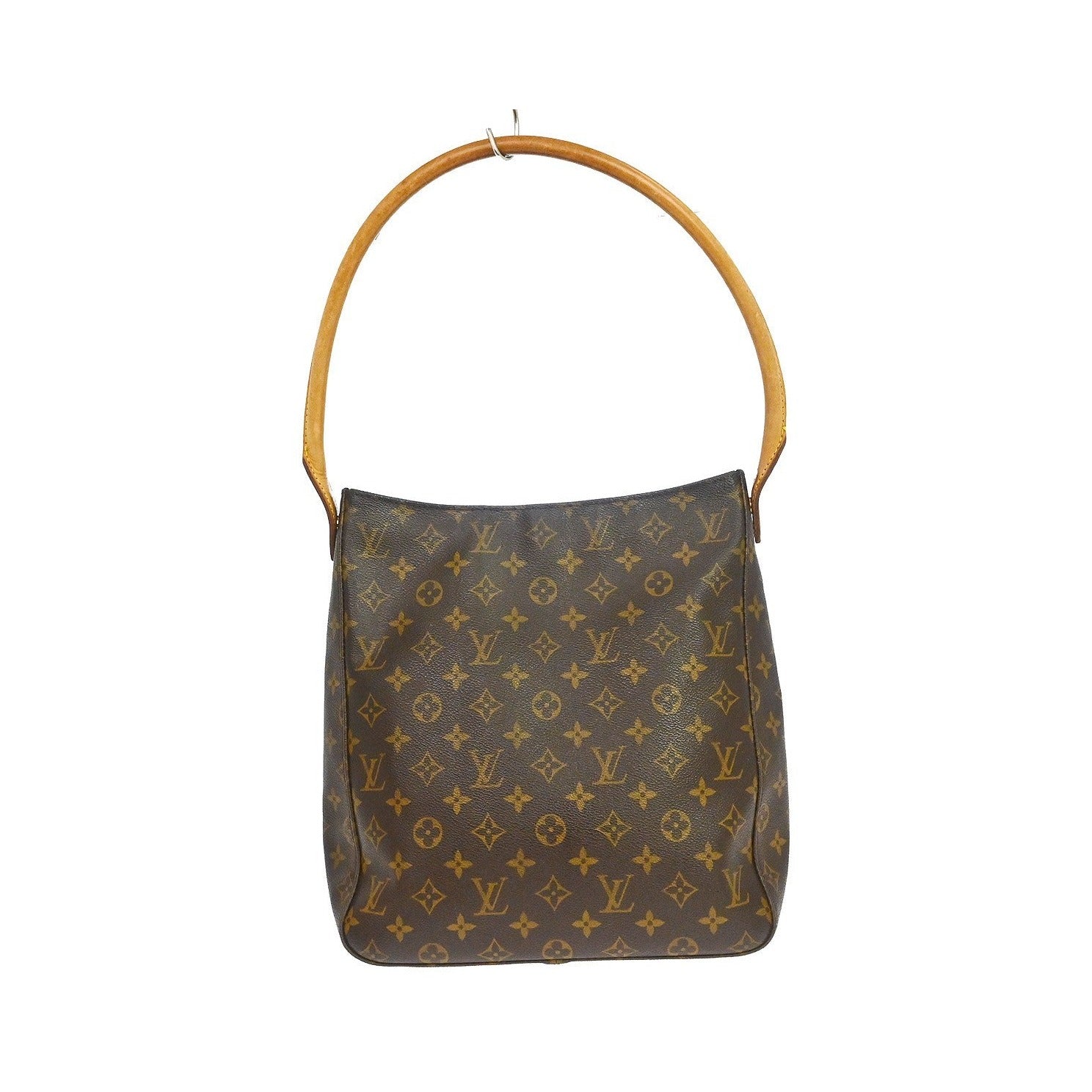 Louis Vuitton Looping Monogram Canvas, Brown, Canvas, Handbag