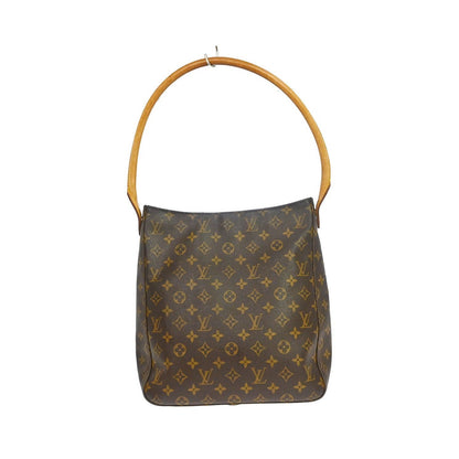 Louis Vuitton Looping Monogram Canvas, Brown, Canvas, Handbag
