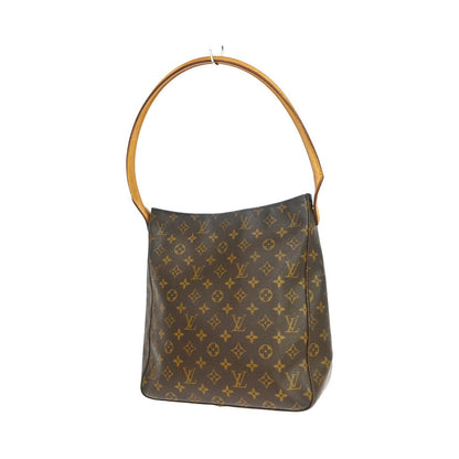 Louis Vuitton Looping Monogram Canvas, Brown, Canvas, Handbag