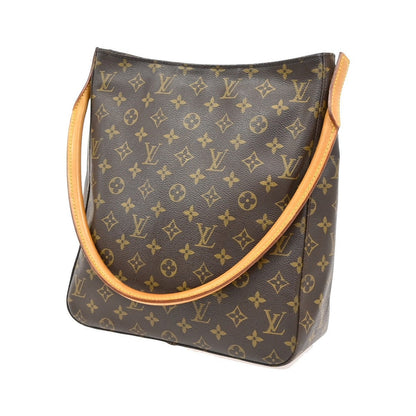 Louis Vuitton Looping Monogram Canvas, Brown, Canvas, Handbag