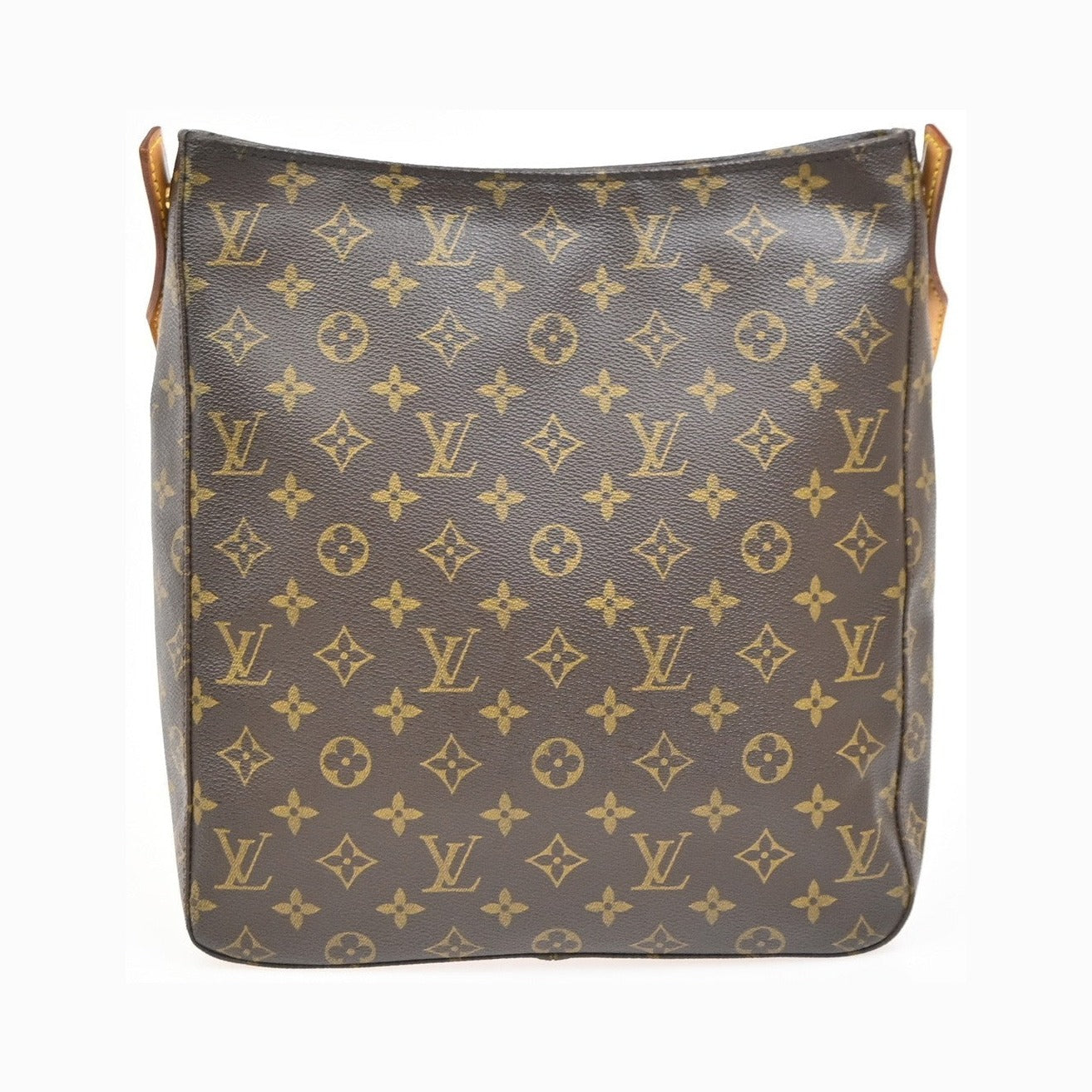 Louis Vuitton Looping Monogram Canvas, Brown, Canvas, Handbag