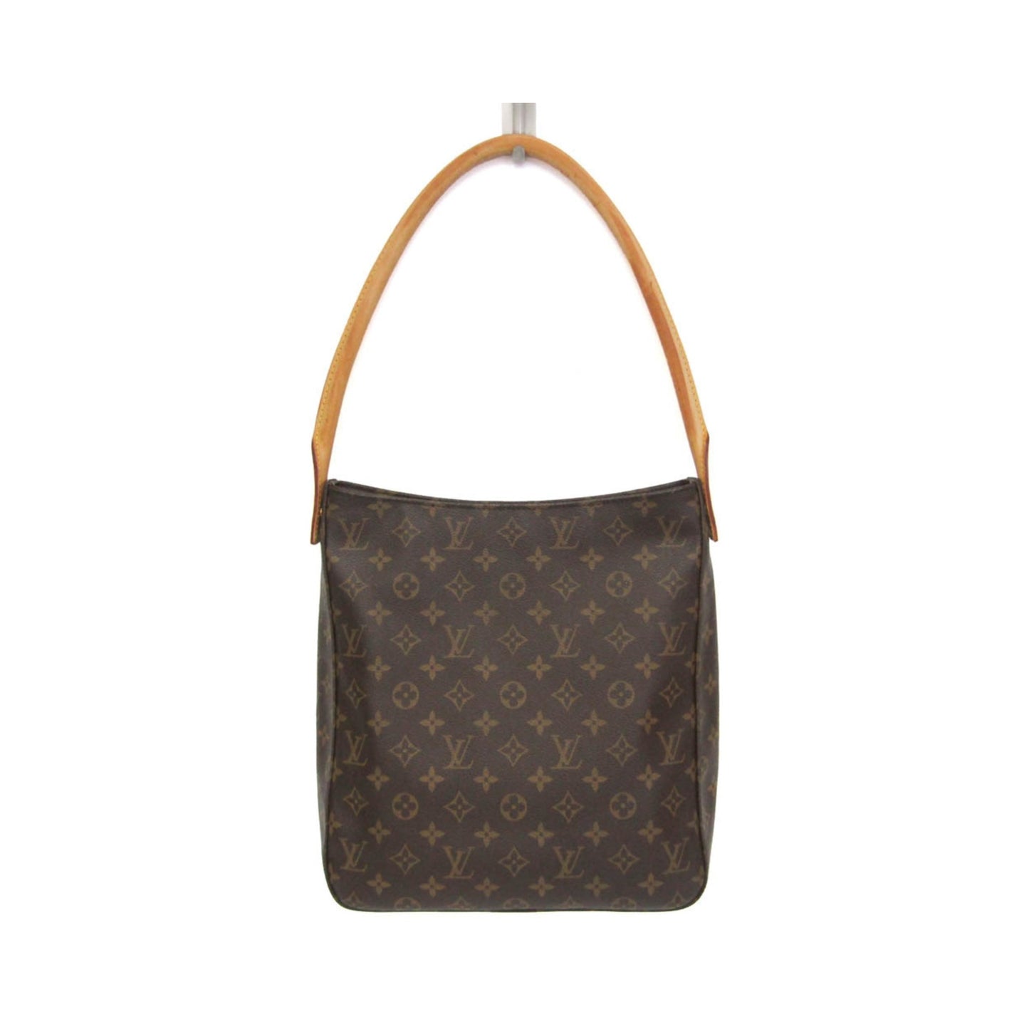 Louis Vuitton Looping Monogram Canvas, Brown, Canvas, Handbag