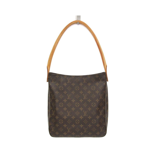 Louis Vuitton Looping Monogram Canvas, Brown, Canvas, Handbag