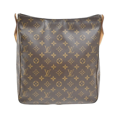 Louis Vuitton Looping Monogram Canvas, Brown, Canvas, Handbag