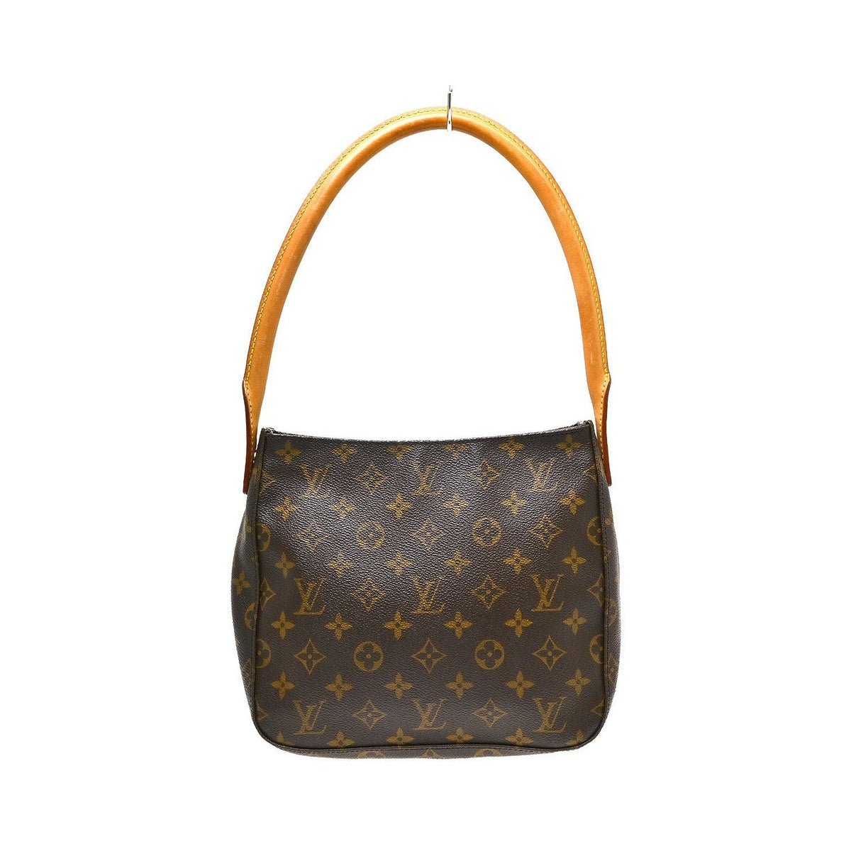 Louis Vuitton Looping Monogram Canvas, Brown, Canvas, Handbag