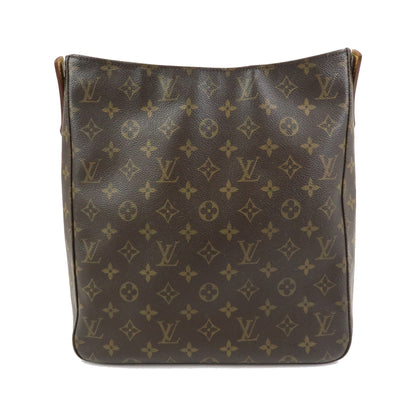Louis Vuitton Looping Monogram Canvas, Brown, Canvas, Handbag