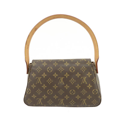 Louis Vuitton Looping Monogram Canvas, Brown, Canvas, Handbag