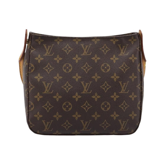 Louis Vuitton Looping Monogram Canvas, Brown, Canvas, Handbag