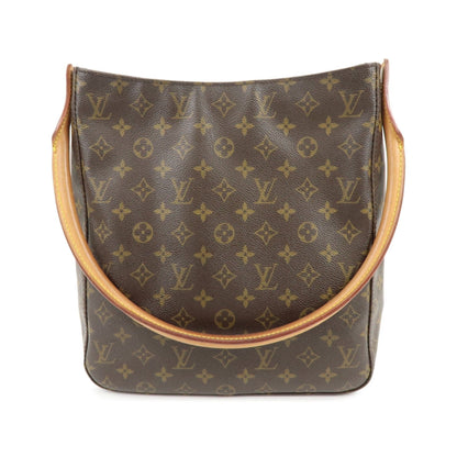 Louis Vuitton Looping Monogram Canvas, Brown, Canvas, Handbag